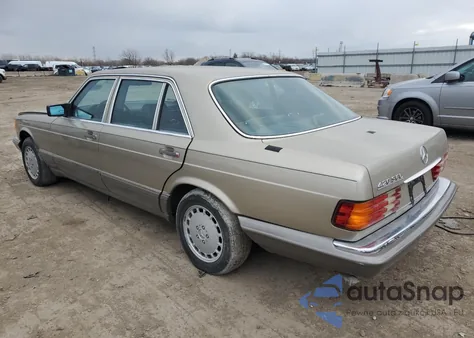 1986 Mercedes-Benz 420 Sel из США, поврежденный, VIN WDBCA35D2GA246302